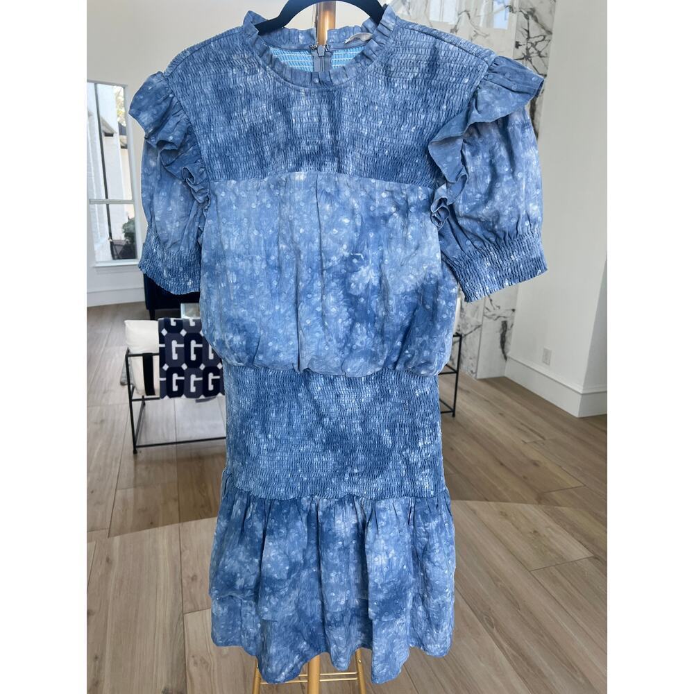 Free The Roses Smocked Dress